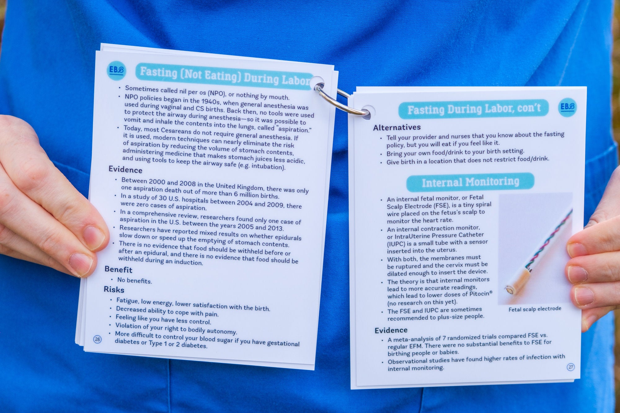 Evidence Based Birth® Pocket Guides