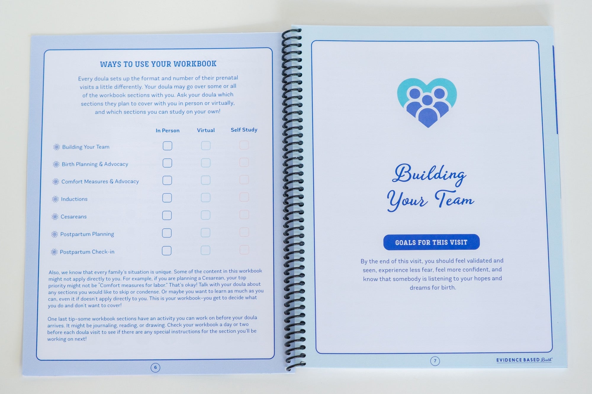 My Doula Visit Workbook