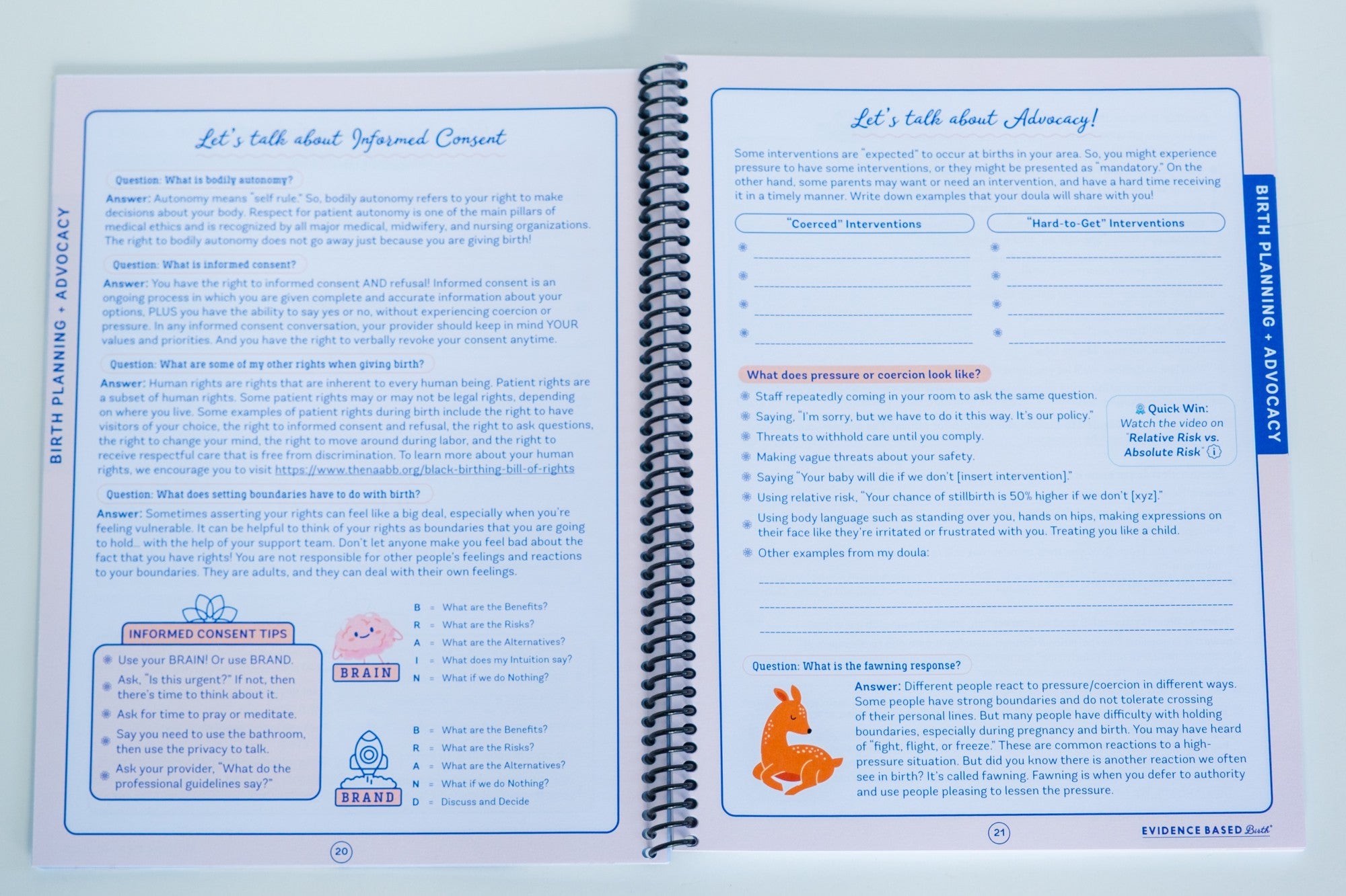 My Doula Visit Workbook