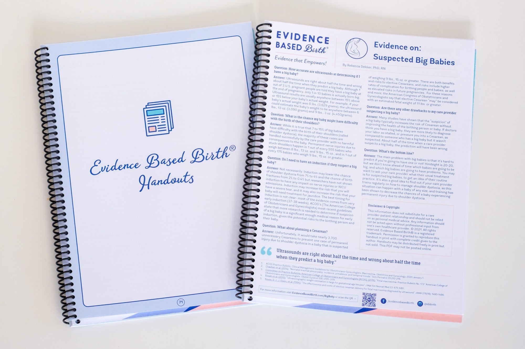 My Doula Visit Workbook