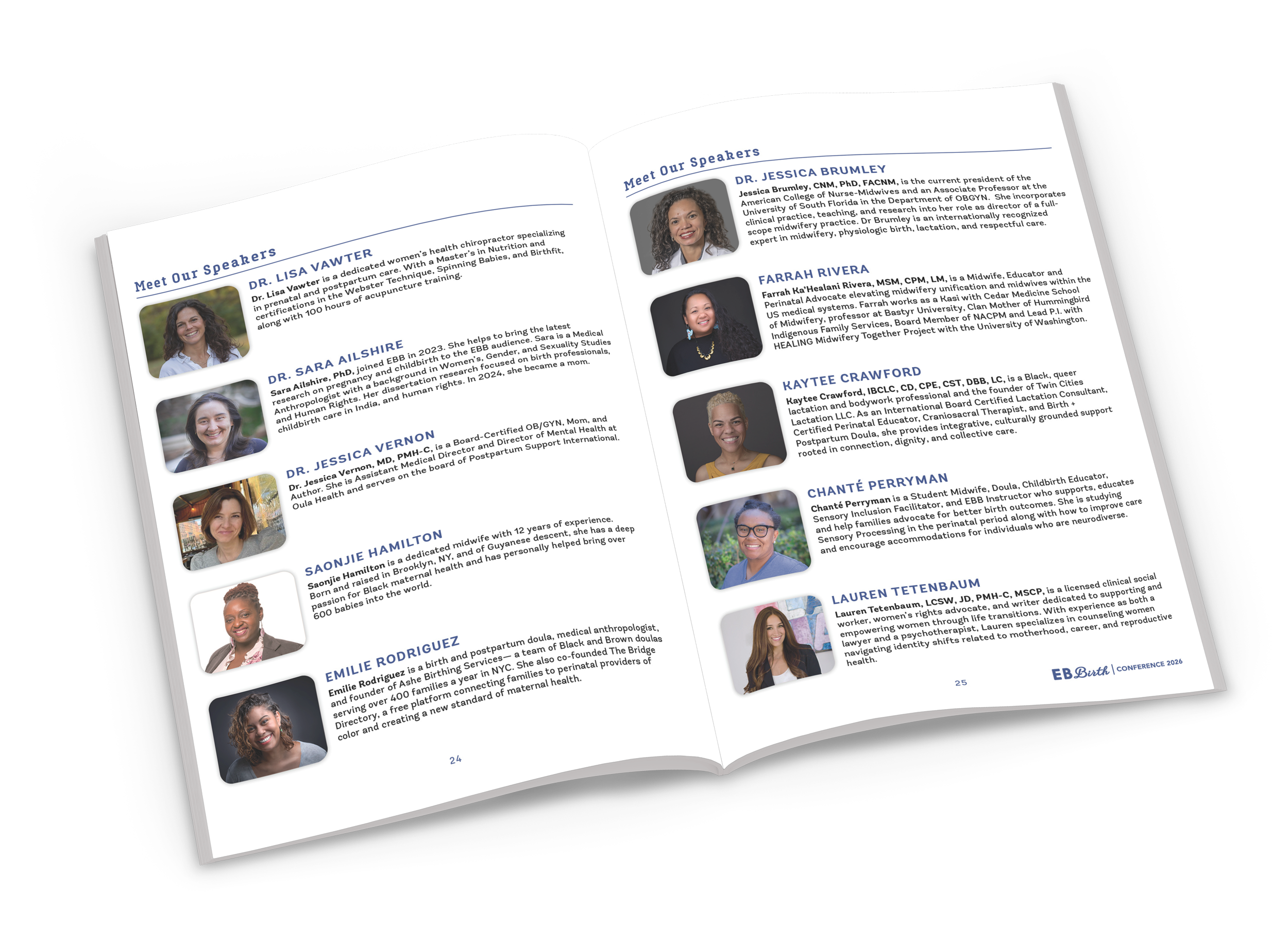 2026 Evidence Based Birth® Conference Program