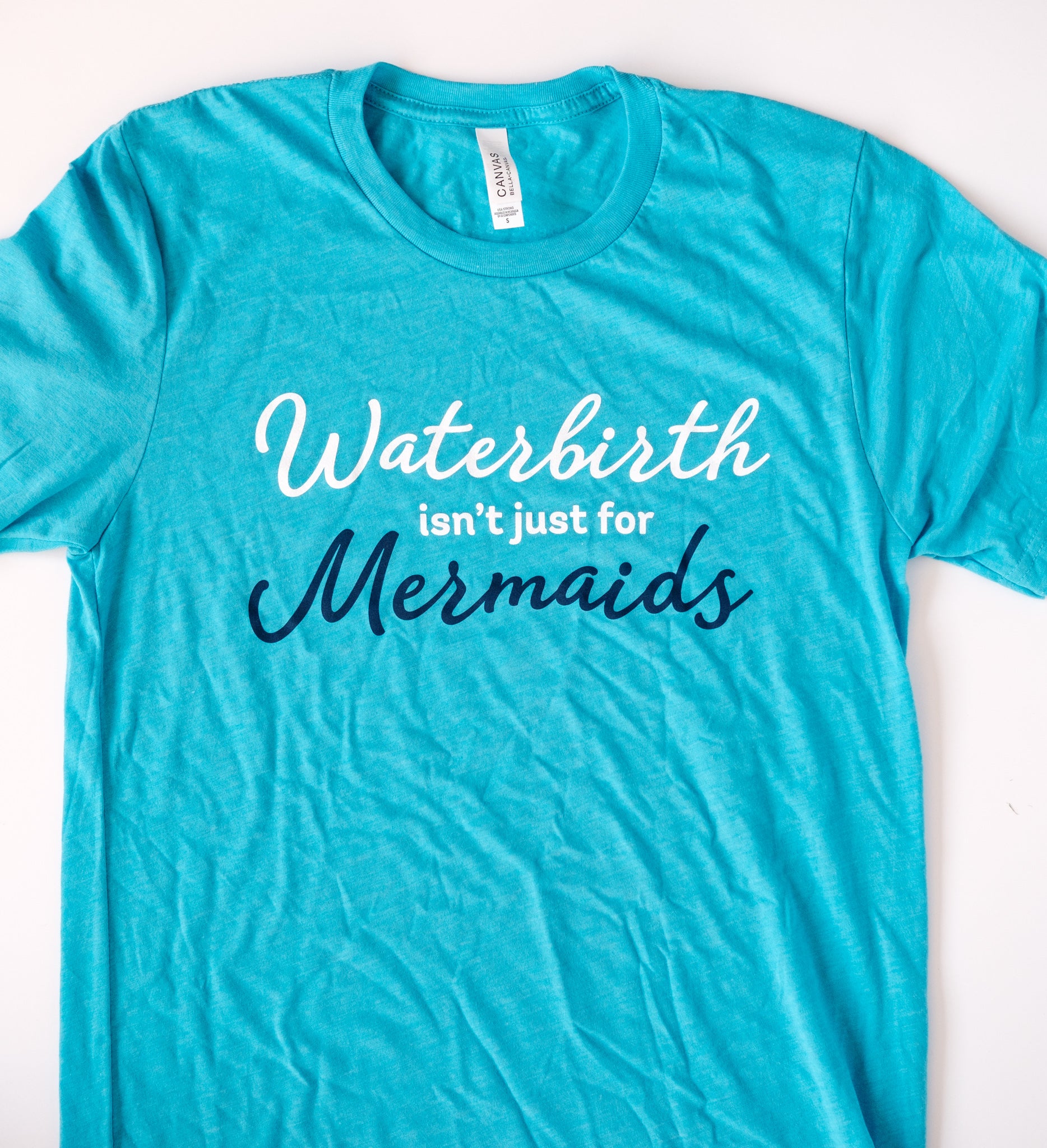 Waterbirth Teal Crew Unisex