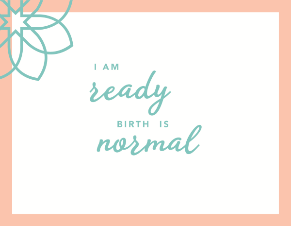 Birth Affirmation Postcards for Expecting Parents - English & Español