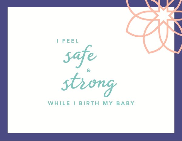 Birth Affirmation Cards for Expecting Parents [Digital Files] - English & Español